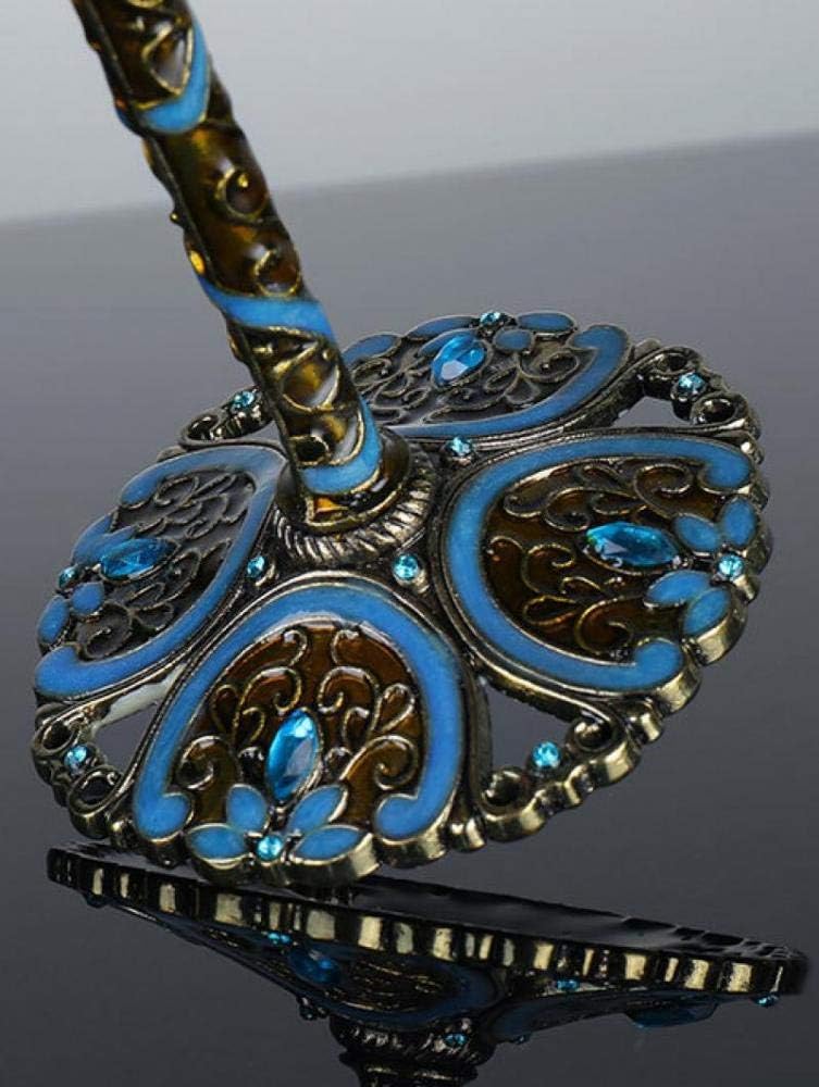 Simcat Handmade Painted Enamel Flower Glass Wine Glasses Transparent Refined Goblet, Stem For Cabernet, Gifts (2 Gift Box) - Image 5