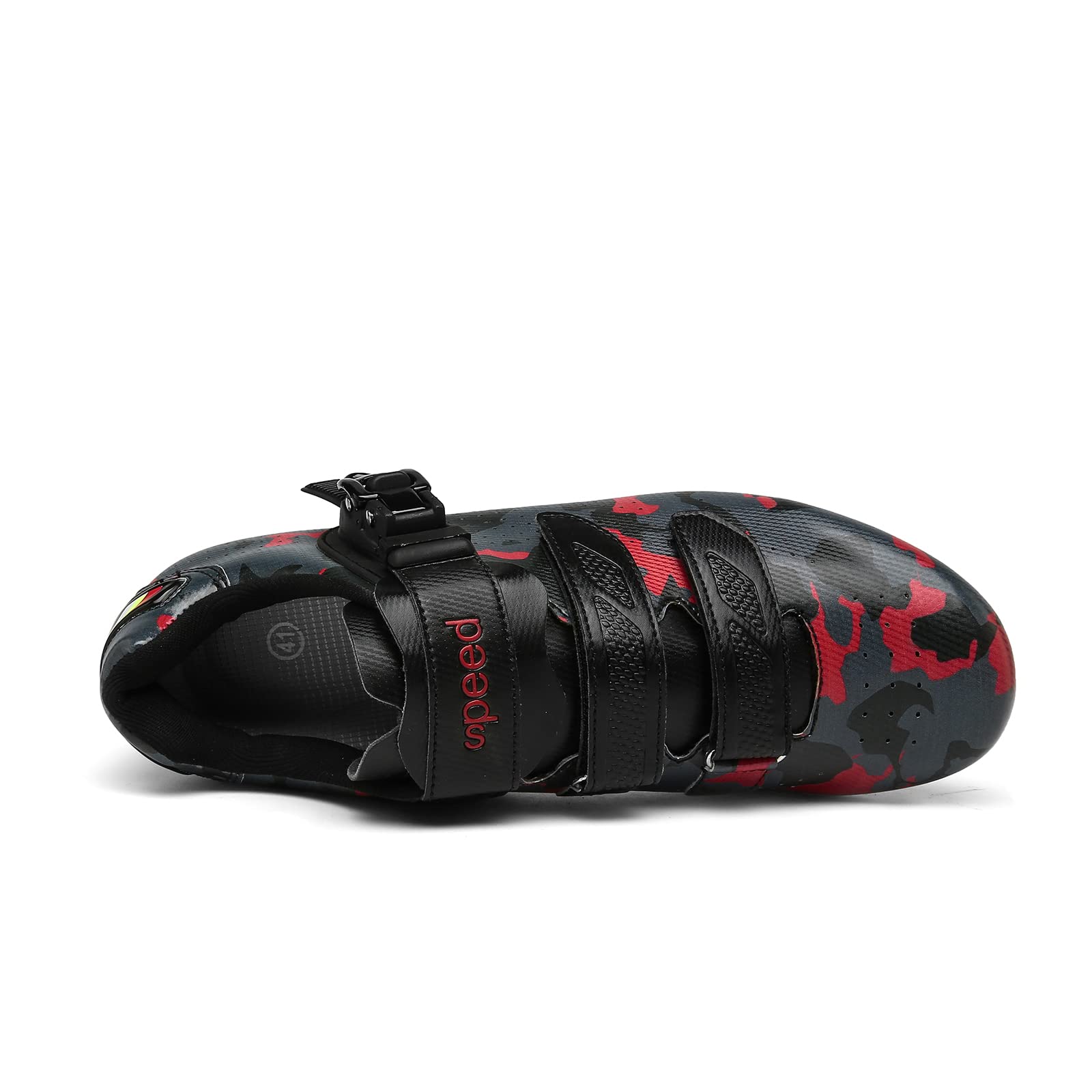 Zapatillas Ciclismo Carretera Hombre MTB Indoor Cycling Suitable for Road Mountain Riding Breathable Outdoor Riding Compatible Look Delta SPD/SPD-SL