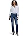 NYDJ Petite Barbara Bootcut Rounded Utility Pocket Jeans in Dark Loire - Main View