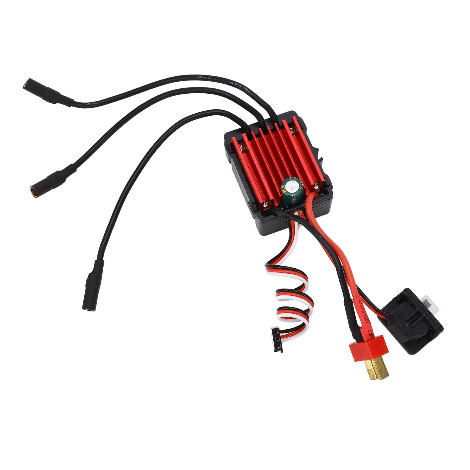 Dilwe RC Silnik, BezszotKowy Silnik Samochodowy RC ESC BEZSZCZOTKOWY ELEKTRONICZNY PRęDKOSCI ZESTAW DO 1/14 ZDALNEGO STEROWANIA SAMOMODU (5800KV (5800KV)
