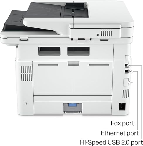 Miniatura 15 de HP Laserjet Pro MFP 4101fdn Impresora en blanco y negro, impresión, escaneo, copia, fax, velocidades rápidas, fácil configuración, impresión móvil,