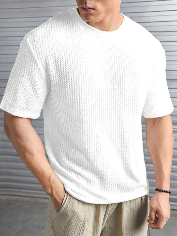 Image of Pivl Men's Summer Striped Style Trendy t Shirt