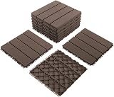 domi outdoor living Four-Slat Plastic Tiles