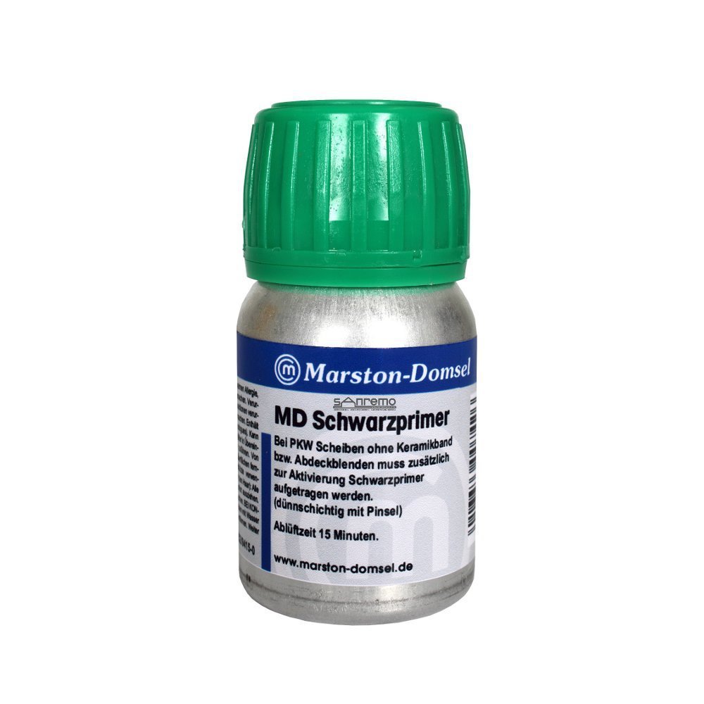 MD schwarzprimer Marston-Domsel primaire d'accrochage noir pour verre et métal