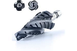 toolant Four Spiral Flute Cobalt Step Drill Bit