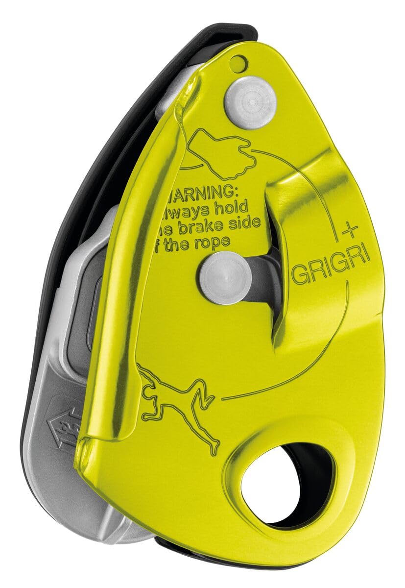 Petzl Unisex Yellow Grigri+ Belay Device