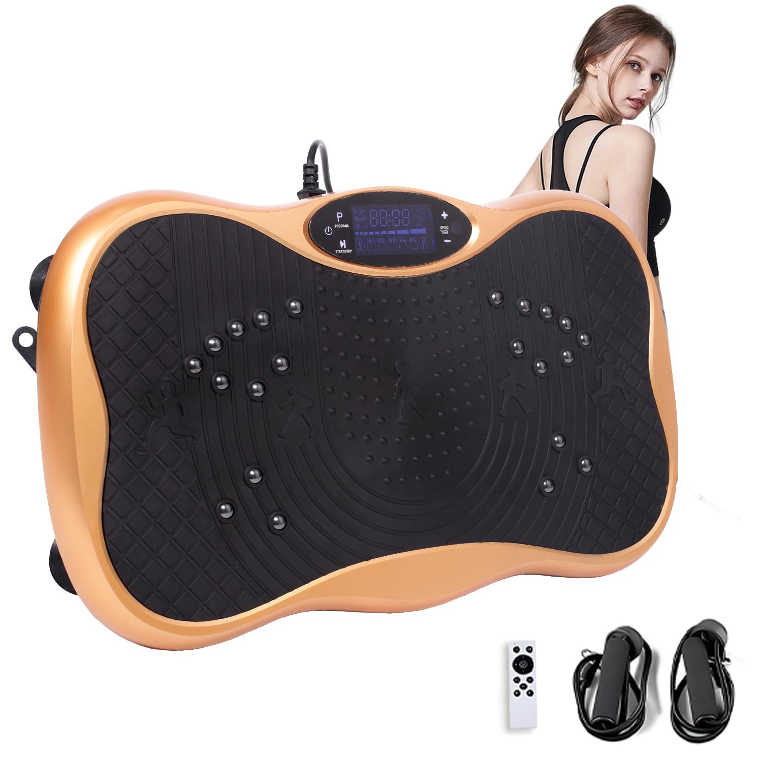 Amazon | 【6年保証】 3dブルブル振動マシン 健康 器具 ワイジイ 