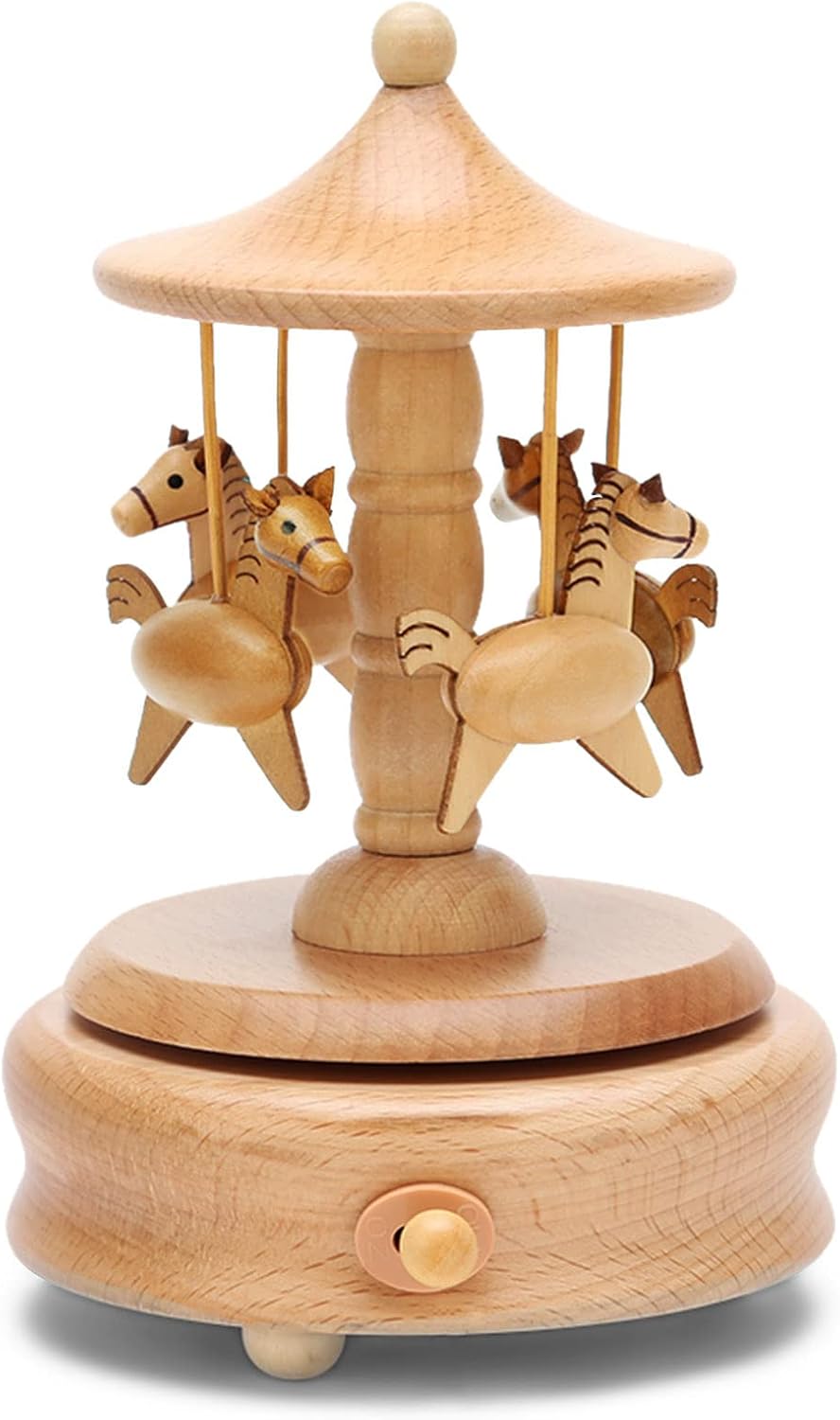 ROSIKING Classical Music Box Revolve Musical Boxes Christmas Birthday Valentine's Day Gifts for Lover, Boyfriend, Girlfriend, Husband, Wife Plays la Vie en Rose