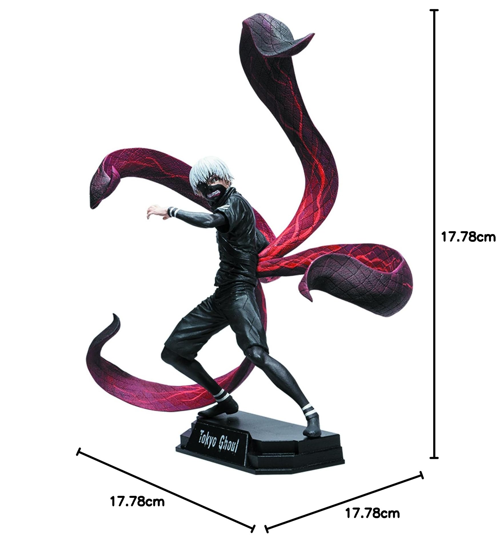 Amazon.co.jp: McFarlane Toys Tokyo Ghoul Ken Kaneki 7” Collectible