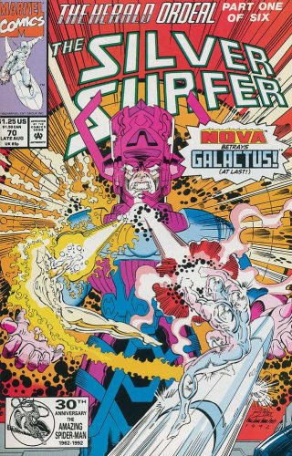 SILVER SURFER #70, Vol. 3, Late August 1992 Doc