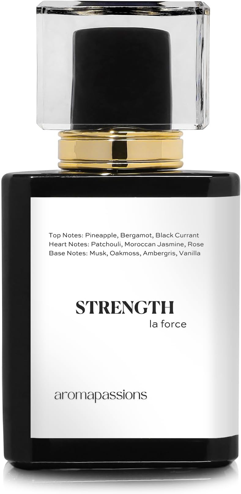 aromapassions STRENGTH | Inspired by CREED AVENTUS (VINTAGE formula) Pheromone Perfume Cologne for Men Extrait De Parfum Long Lasting Dupe Clone Essential Oil Fragrance Hombre, Count: 1, 1.0 Fl Oz
