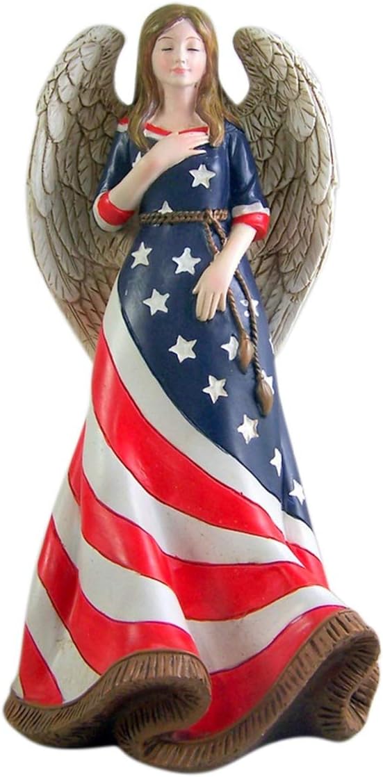 Angel Wrapped in American Flag Statue: Symbolism and Meaning