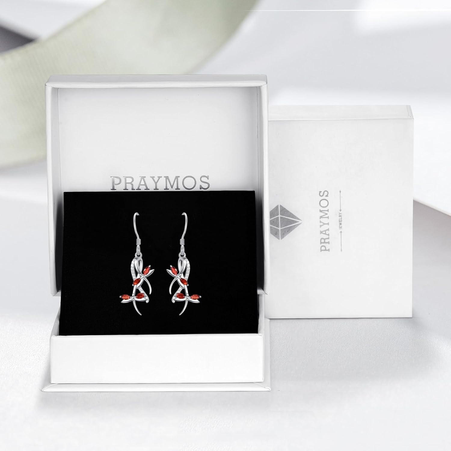 Leverback Dangle Earrings Dragonfly Fish Hook Earring for Women Fashion 925 Sterling Silver Hypoallergenic Jewelry - Image 7