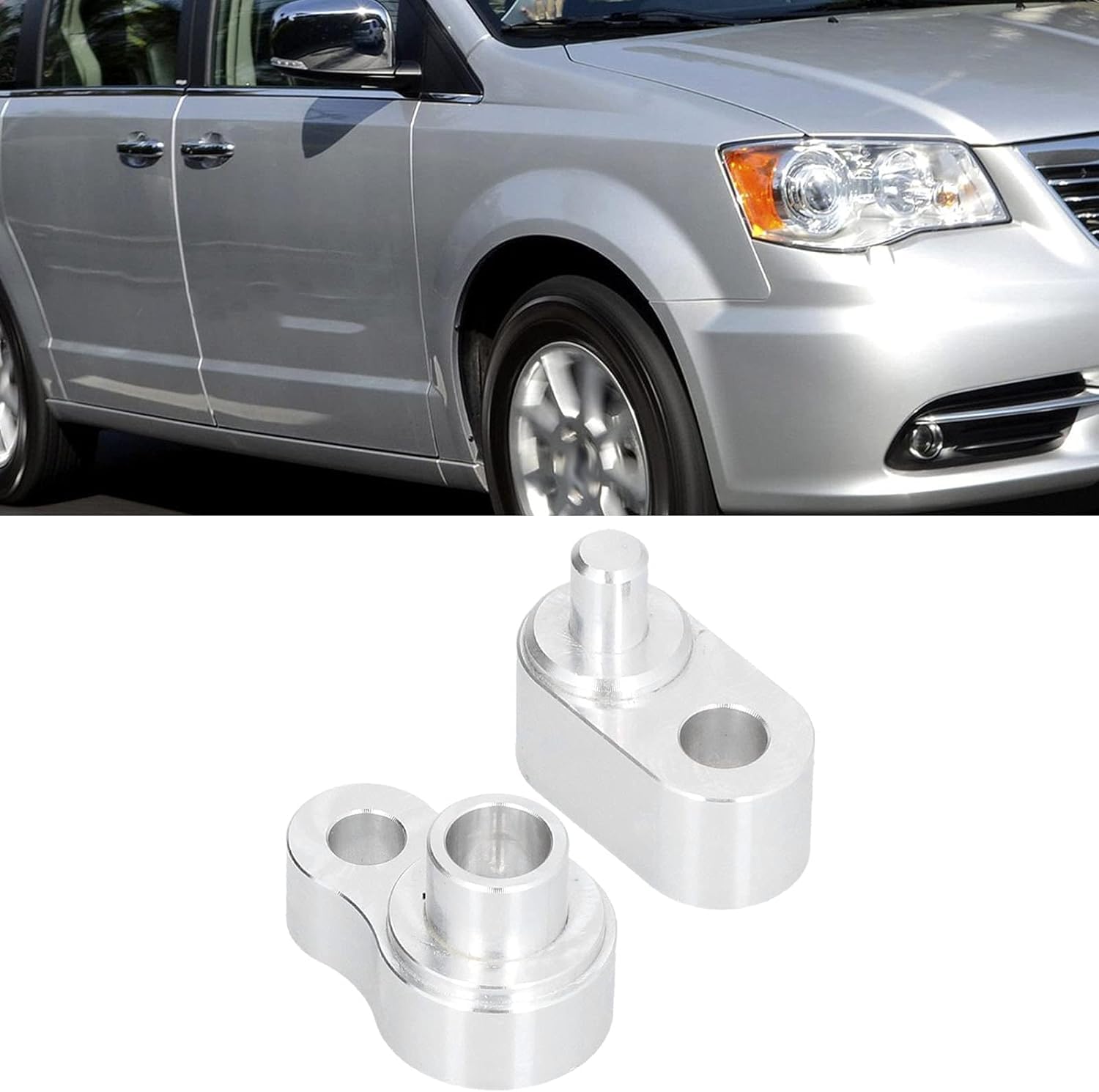 Tylny zestaw bloku AC, tylny blok AC samochodu za pomocą śrub Uszczelki Stop aluminium Pasuje do Chrysler Town/Country 2012-2016