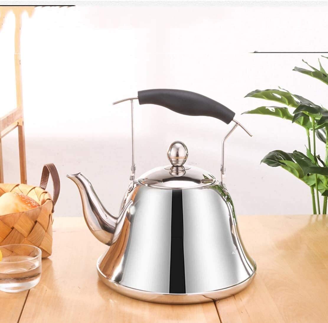Cafetière théière inox 2L durable et facile à nettoyer SHISHI
