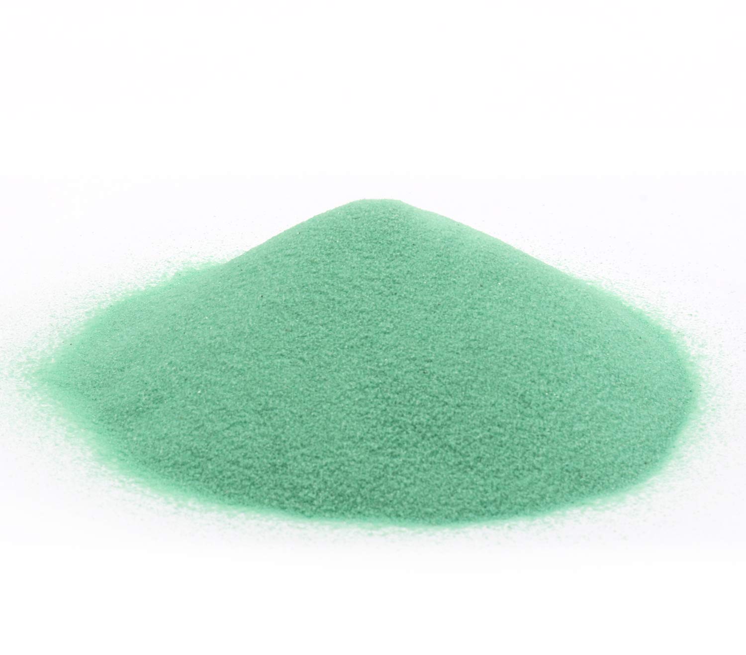 Shiny Colorful Sand - Art Craft Decorative Wedding Vibrant Sand, 250g/0.55lb/8.81oz for Succulent Terrarium Vase (Pea Green)