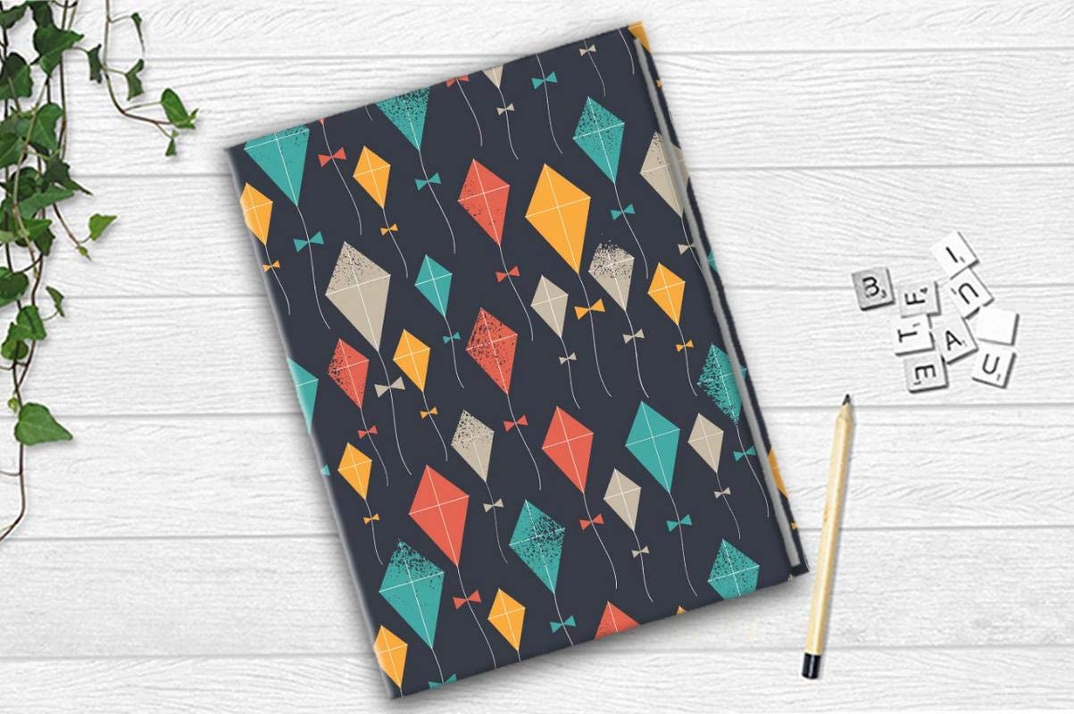 Paper Plane Design 2D Folder Case, A4 Size, Ring Binder File Folder, Can Use in Office/Hospital/Banking/Account/School Documents, Bills & Certificates 2
