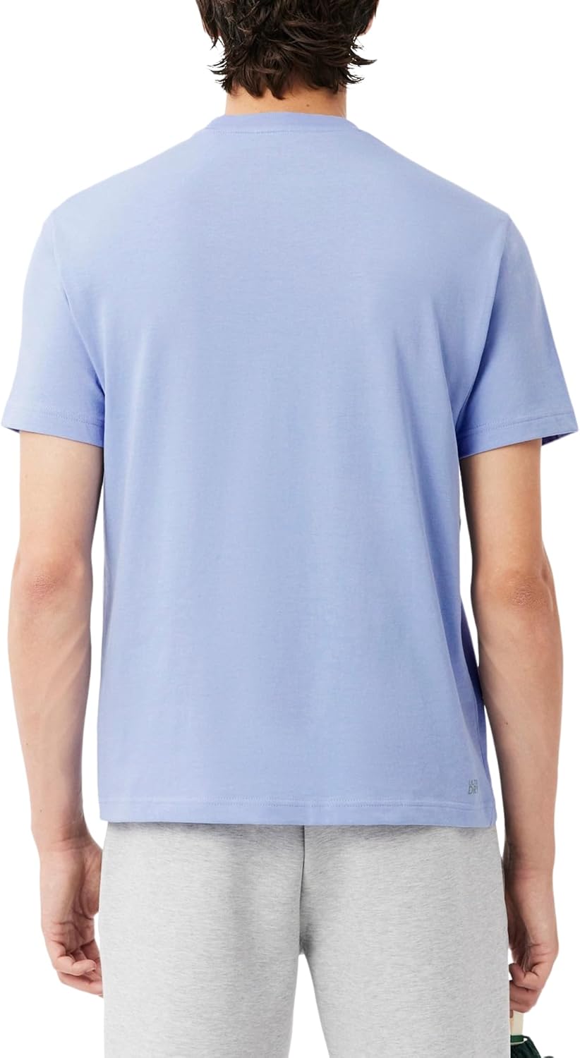 Lacoste Mens Sport Ultra Dry Cotton Sport T-Shirt - Image 2