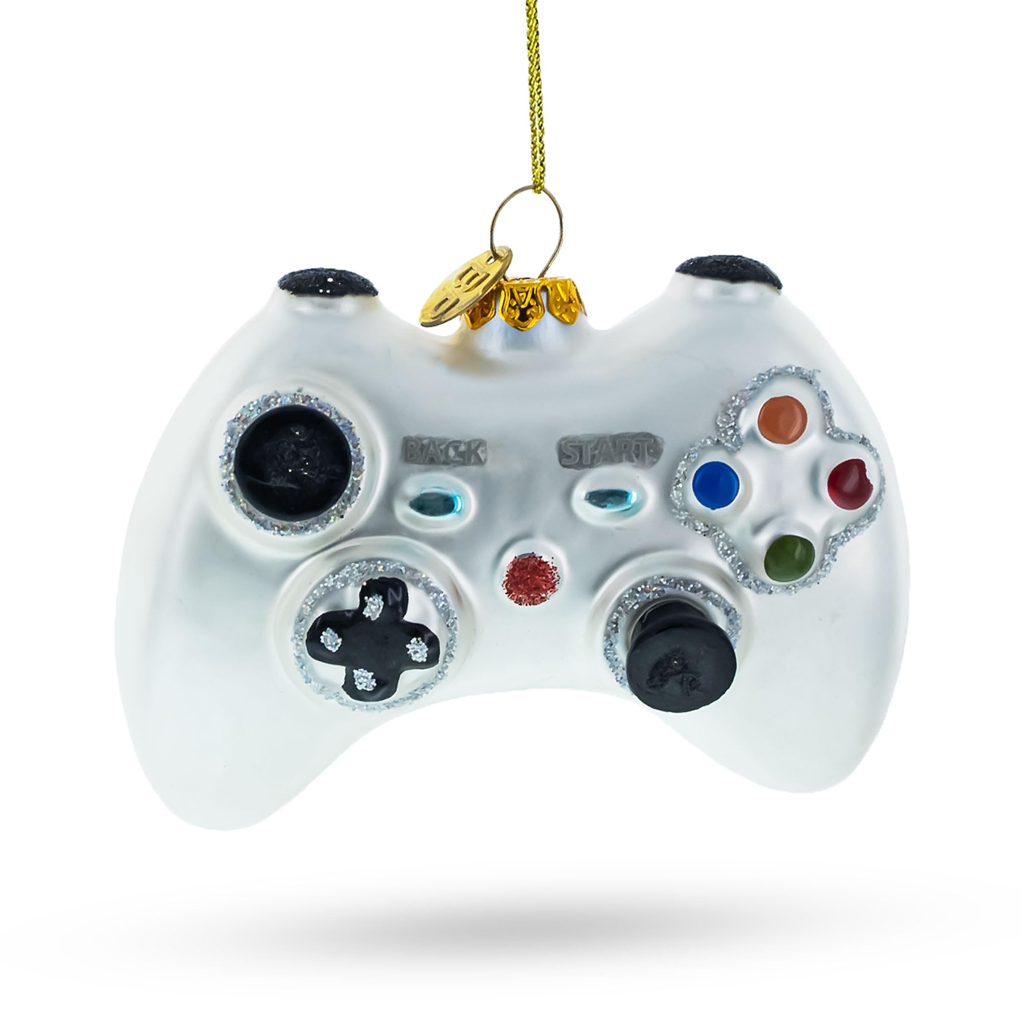 Manette de jeu vidéo en verre cadeau de Noël original gamer