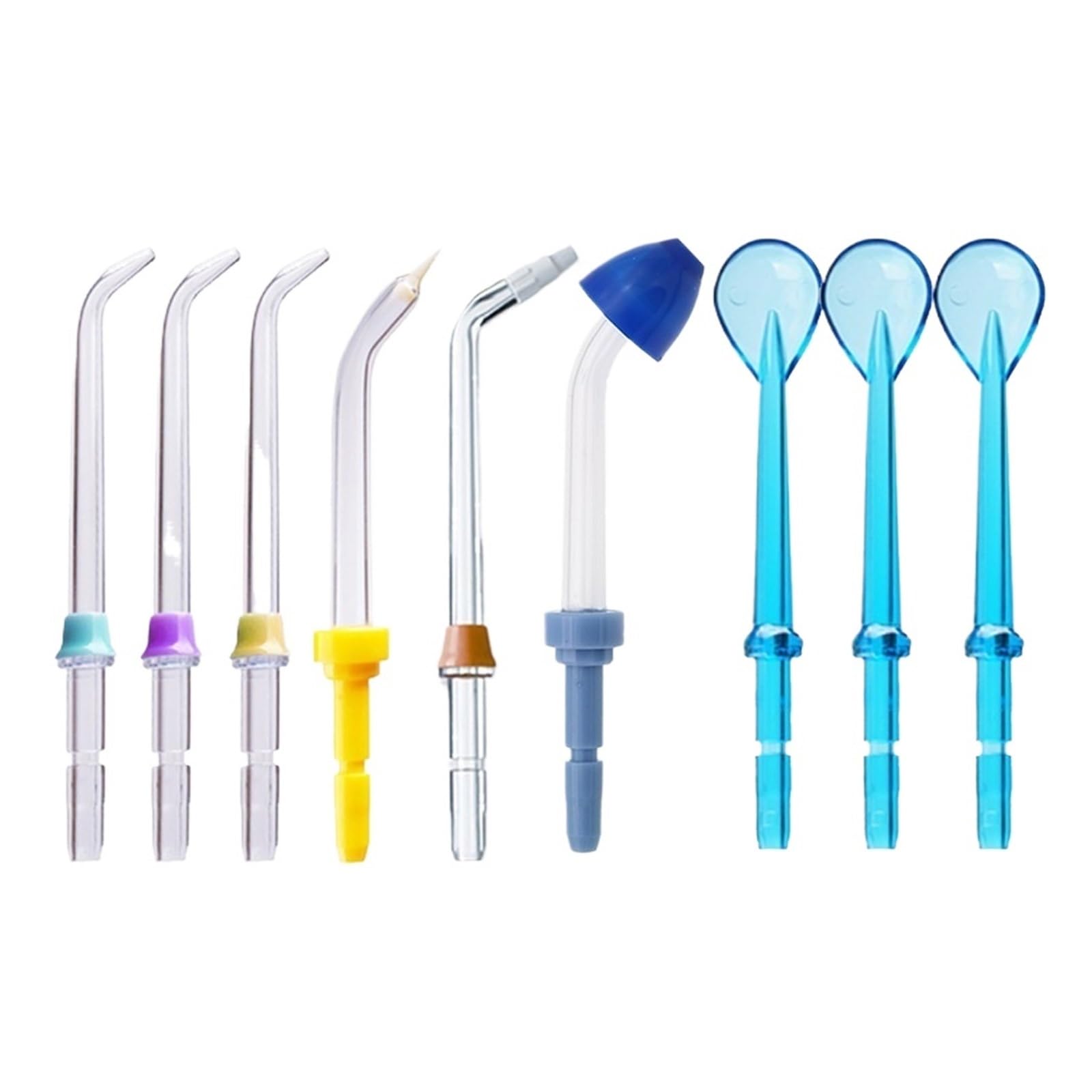 Kompatibel Mit Waterpik Flosser Jet Tips 9-teiliges Set Mundwässergeräte Teile