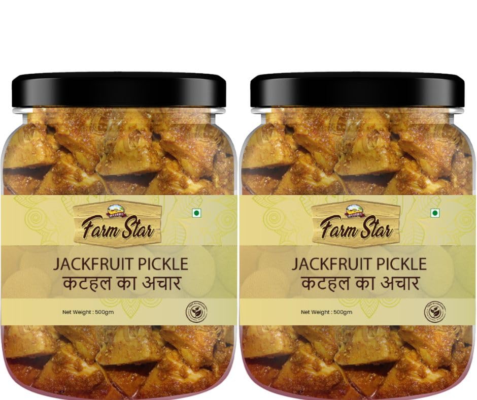 1 Kg - Combo Pack - 2 in 1 - Jackfruit Pickle | Kathal Ka Achar - 500gm each