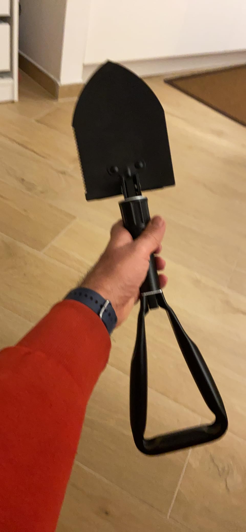 Paletta E Vanga Pieghevole Tattico Militare Strumento Multifunzione - Foto 2