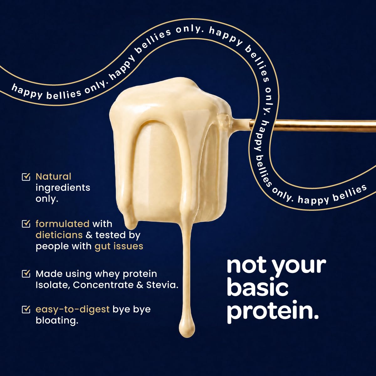 Bigmuscles Nutrition Nitra Isolate [2kg, Malai Kulfi] 32g Protein | 10g EAA | Whey Protein with Bromelian For Faster Absorption | Informed Choice UK Certified | No Added Artificial Sweeteners, Flavours — Amazon image 4