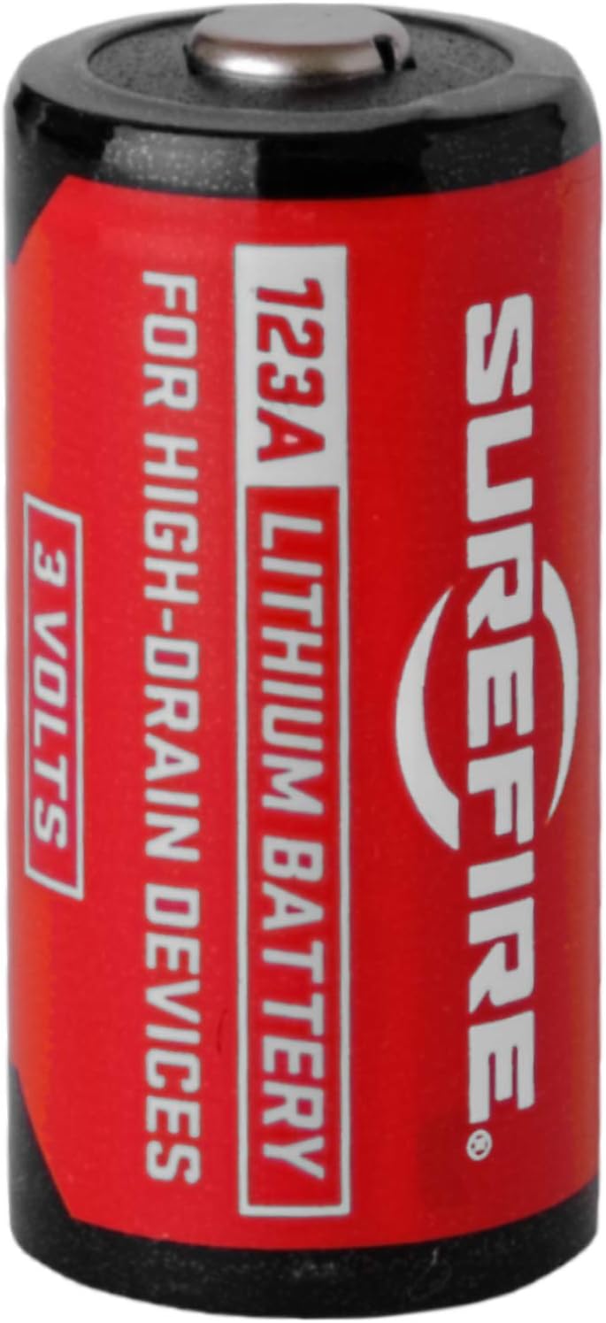 12 Pack Surefire CR123A Lithium Battery 3v with LightJunction Battery Case
