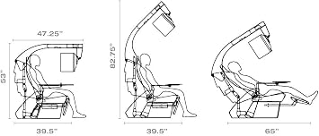 J20 Imperator Works Recline Chair Computer Workstation Classic Design Form 2015 can Support 3 Monitors