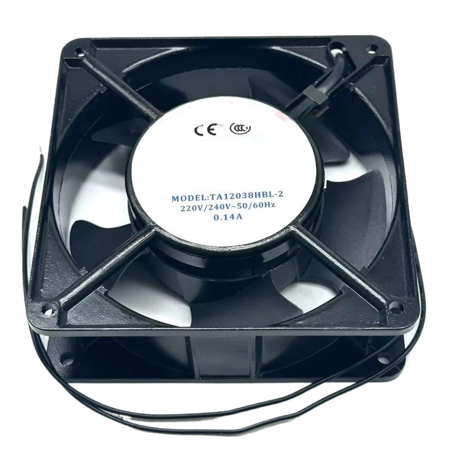YMUGUEGH TA12038HBL-2 AC 220V 0.14A 120x120x38mm Cooling Fan