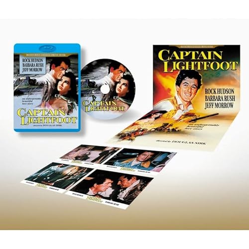 Captain Lightfoot (1955) ( Captain Light foot ) [ Blu-Ray, Reg.A/B/C Import - Denmark ]