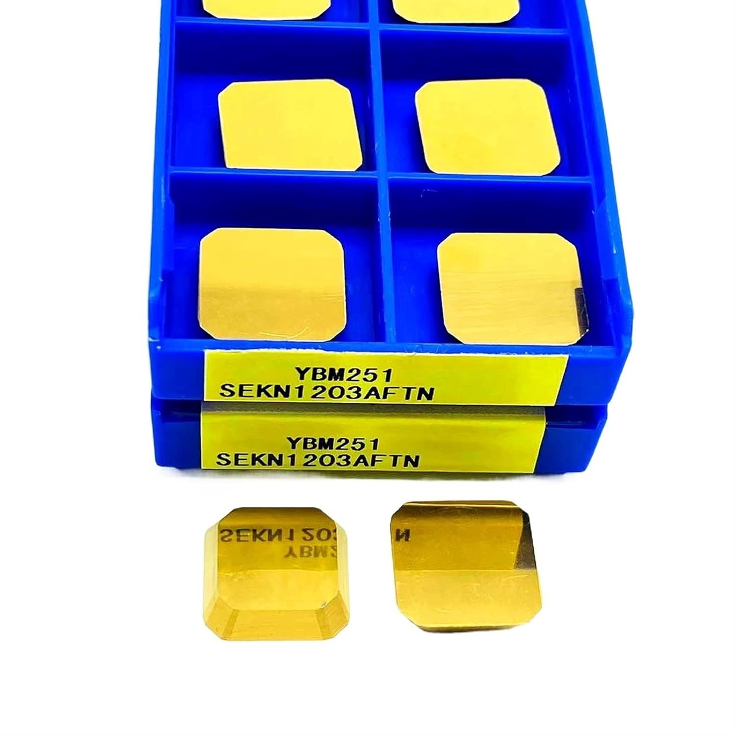 Indexable Lathe Carbide Insert SEKN1203AFTN YBM251 Carbide Milling Inserts Indexable Turning Inserts Stainless Steel Steel