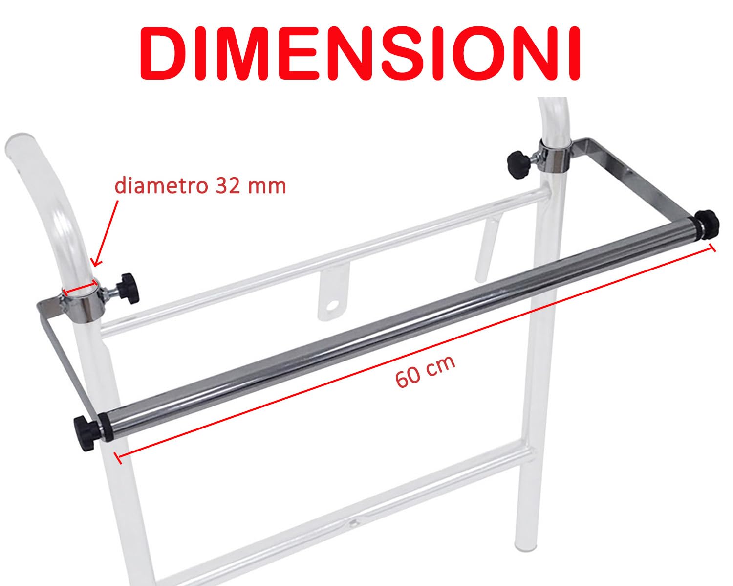 SUPPORTO PORTA ROTOLO LYBRA MOX330 Art. MIA370