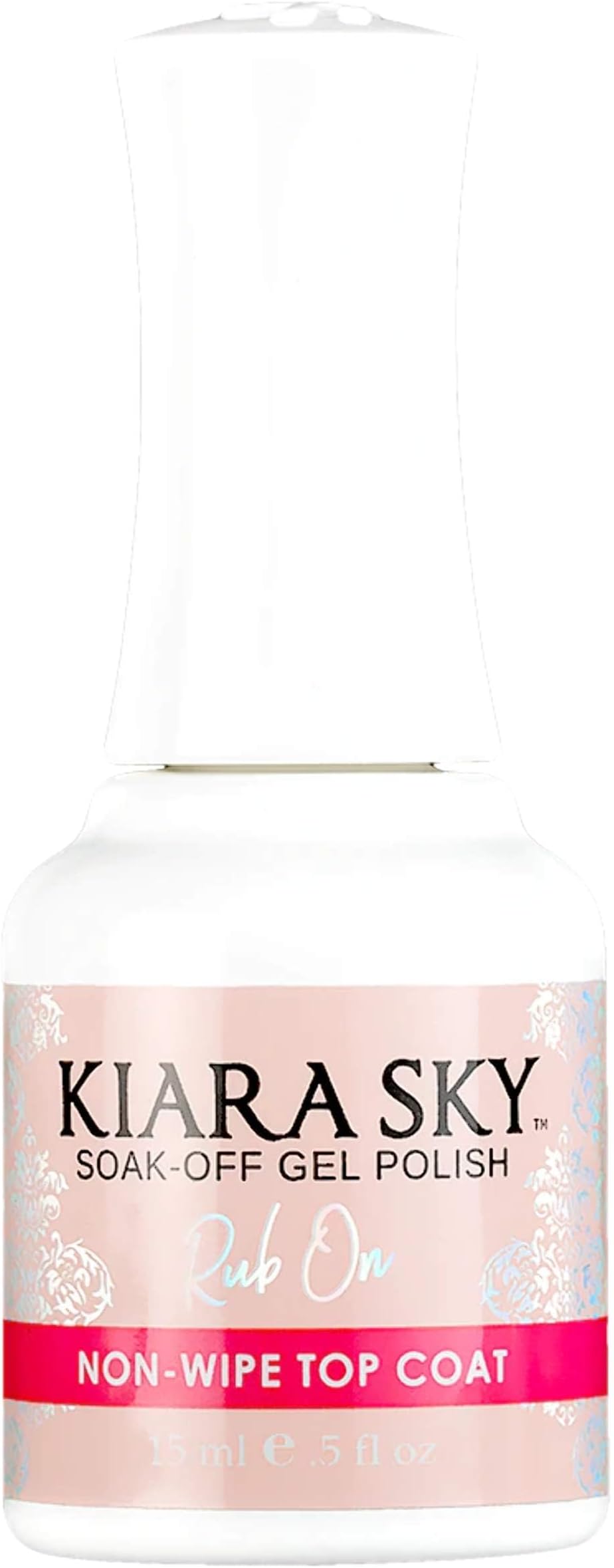 Professional Nails LED UV Soak Off Rub On Non Wipe Gel Top Coat for Nails