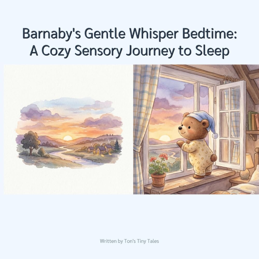 Barnaby's Gentle Whisper Bedtime: A Cozy Sensory-Friendly Journey to Sleep: A Calming Bedtime Story for Neurodivergent Children (Autism, ADHD, Sensory Processing Needs)