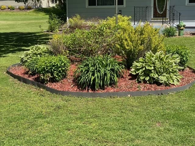 Colorado Steel Rustic Metal Landscape Edging (2 Pack of 6in W x 10ft L Rolls, Antique)