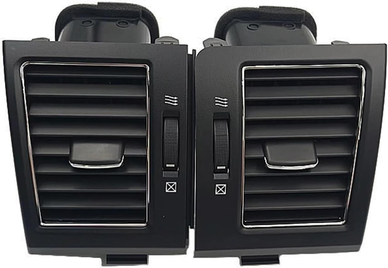 Compatible with Toyota Land Cruiser 200 LC200 2008-2015 Grill Car A/C Air Conditioner Outlet Air Fresh Grill outlets(LH and RH-black B)