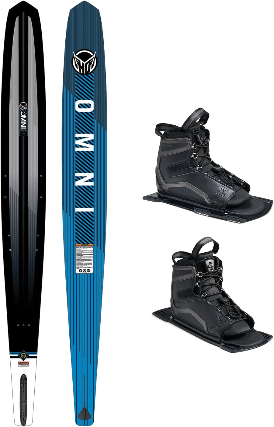 HO Sports Omni Waterski w/Double Stance Ultralite Boots