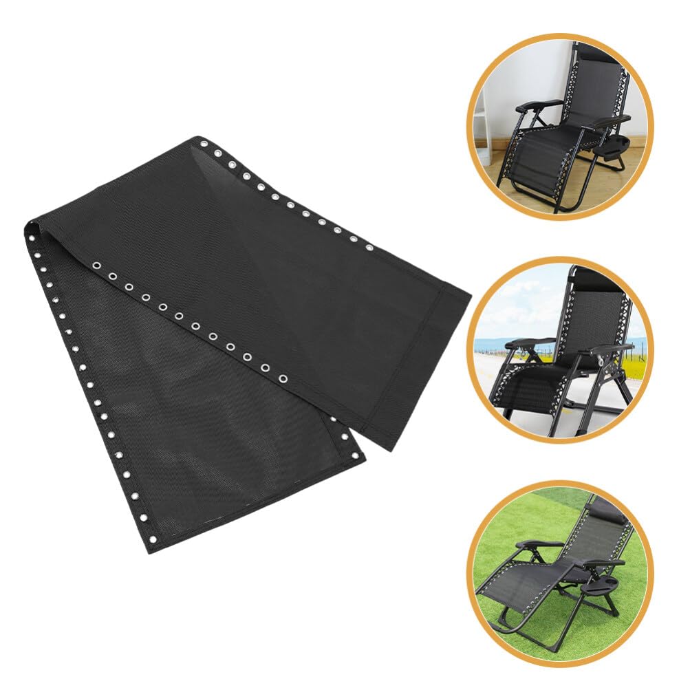 Baluue Ersatzstoff für Terrassenstühle aus PVC und Polyester Leichter und Tragbarer Bezugsersatz für Campingstühle mit Einfachem Design für Sommerferien und Garten