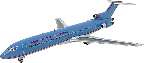 Miniatura 3 de Modelo miniatura ultra grisrojo Boeing 727-200 Airplane Diecast 1200 Parte # A012-IF722014