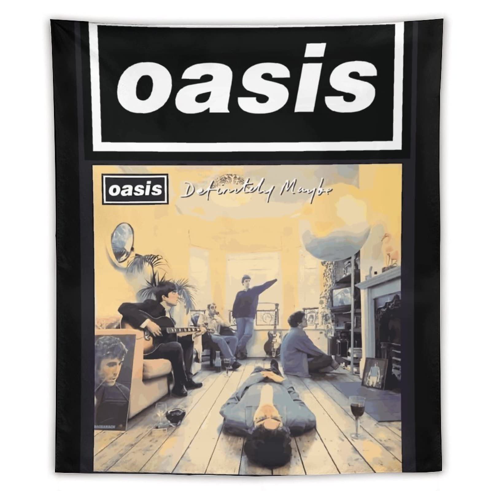 Amazon.co.jp: タペストリー オアシス OASIS バンド 壁掛け 壁画 壁