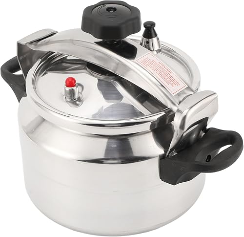 Miniatura 9 de 3/4 / 5 Liters Aluminum Explosion Proof Pressure Canner for Home and Commercial Use, Pressure Cooker, with Easy Opening & Closing Lid for Gas,
