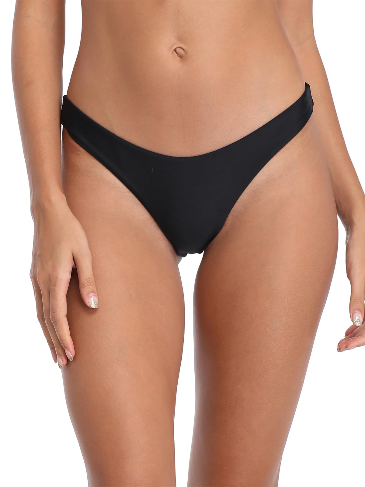 Ocean Blues Damen Sexy Brazilian Cut Bikini-Unterteil