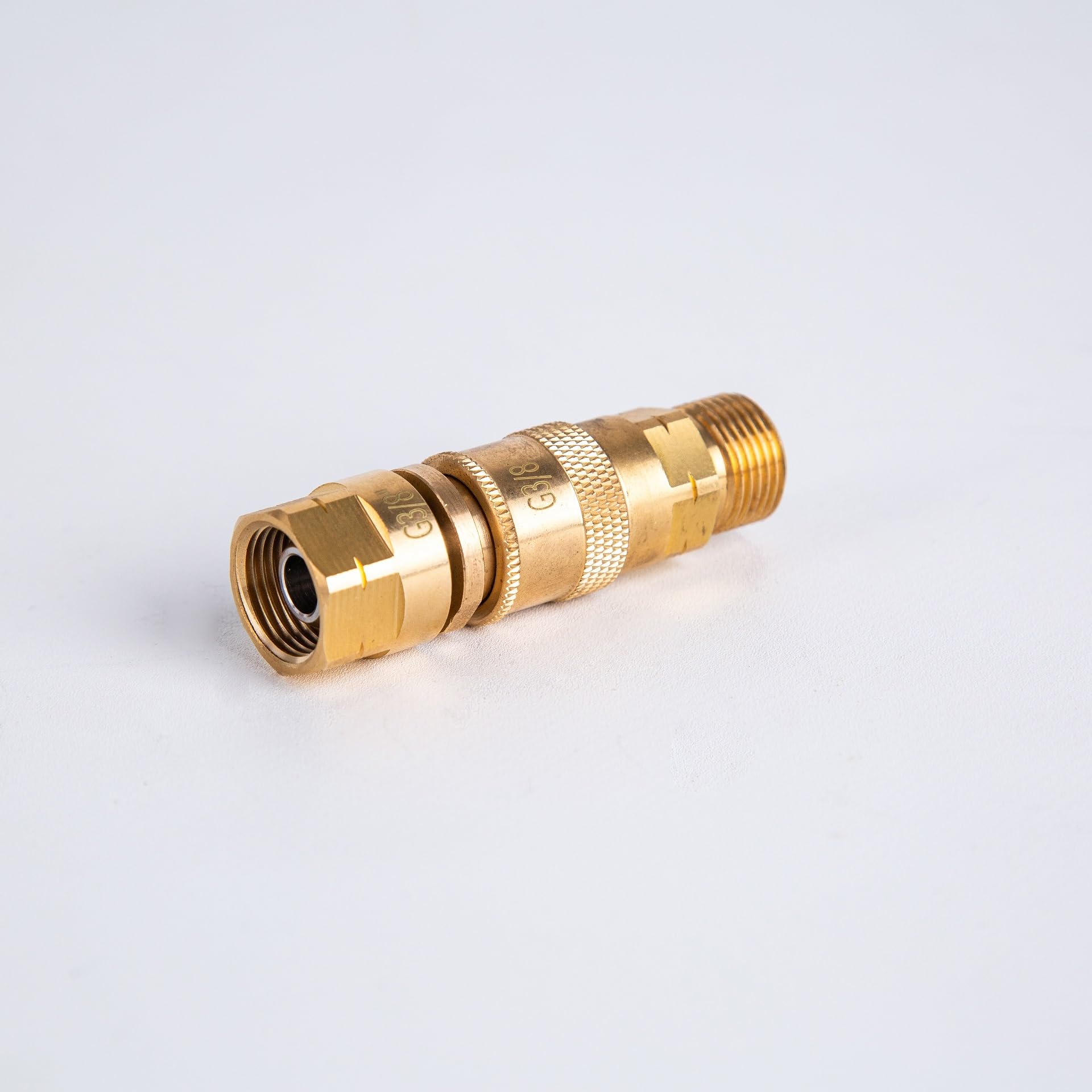 Gazcamp Schnellkupplung 3/8" inkl. Steckkupplung und 2X Stecknippel