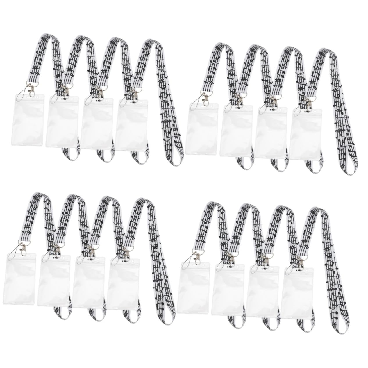 NUOBESTY 16pièces Lanières De Téléphone Multifonctionnelles Cordon Anti-perte Pour Cartes Identité Et Accessoires Confort Et Légèreté Pour Usage Quotidien
