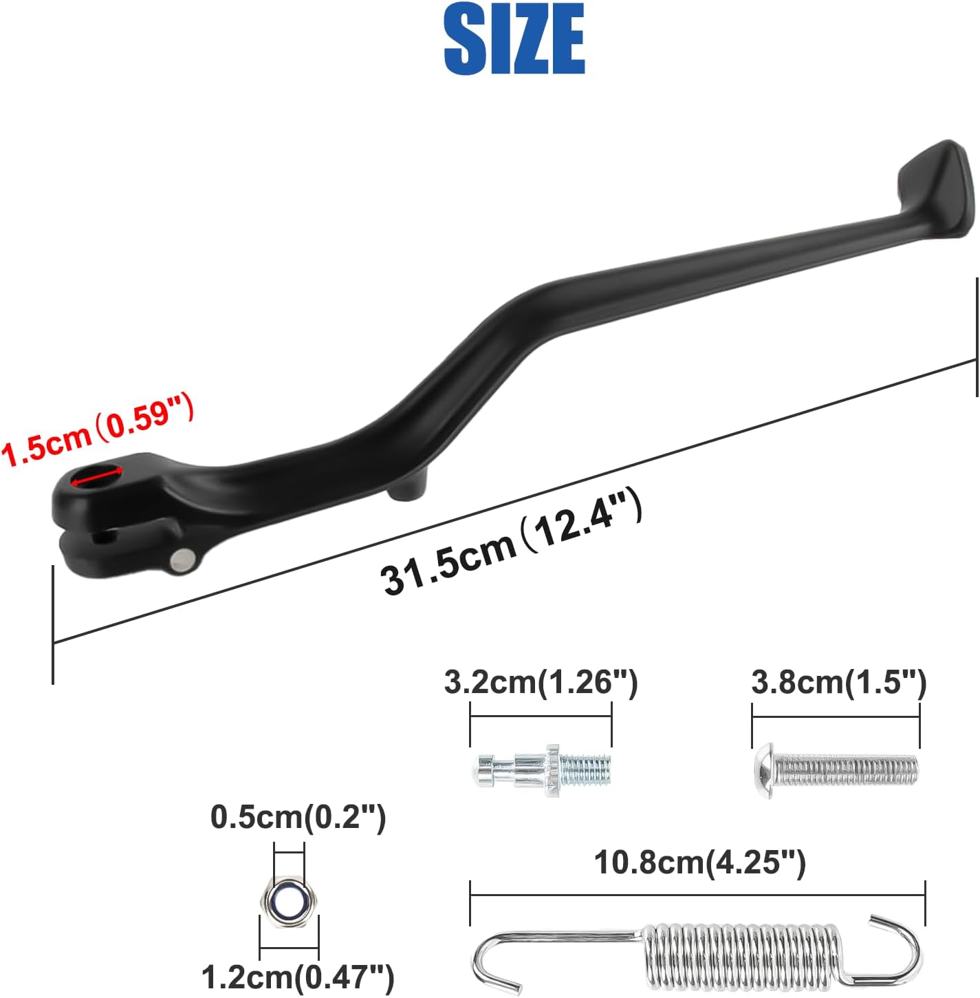 Kickstand for Light Bee X/S, PSLER Side Stand Kick Stand Compatible with Light Bee Sur-Ron S Sur-Ron X Segway X260 X160