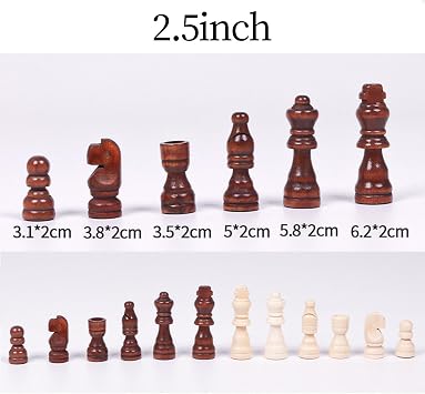 International Standard Tournament Chessmen Unique tional Toys Wooden Chess Pieces For Skill Advancement Wooden Chess Pieces Replacement Board Games