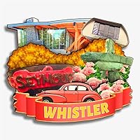 Vista 27 de Imán de nevera de Vancouver Canadá Colección de Madera 3D Madera Hecho a Mano de Viajes Ciudad Recuerdos Refrigerador Imán Decoración del Hogar