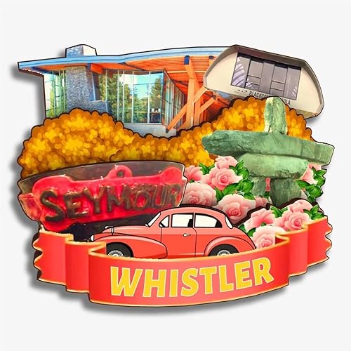 Miniatura 27 de Imán de nevera de Vancouver Canadá Colección de Madera 3D Madera Hecho a Mano de Viajes Ciudad Recuerdos Refrigerador Imán Decoración del Hogar