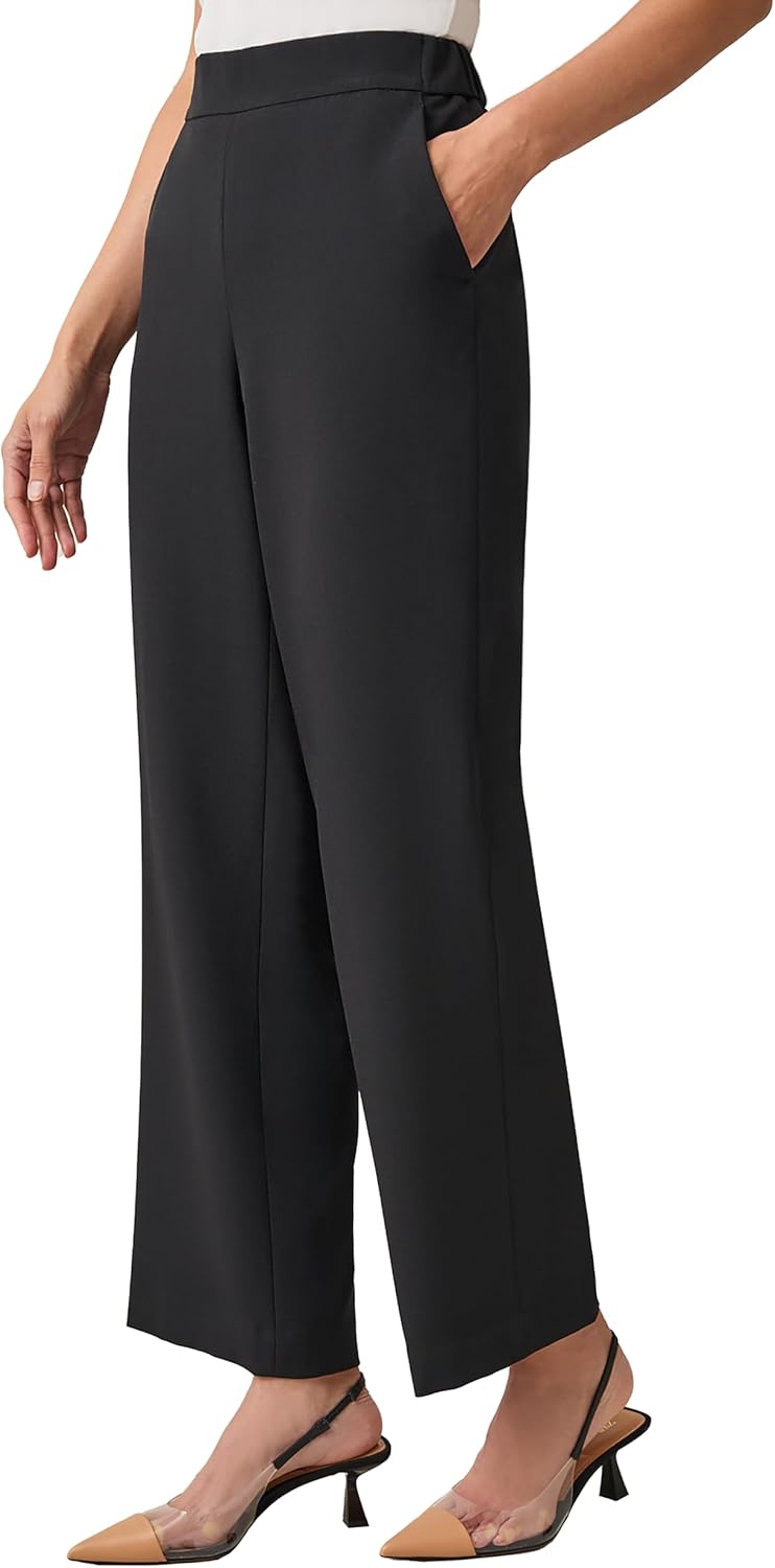 Kasper Womens Pull on Elastic Back Trouser - Image 3